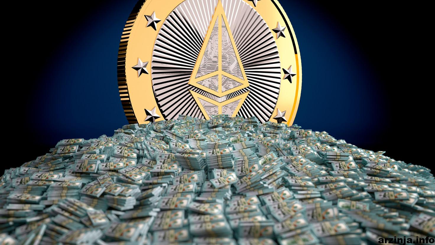 اتریوم، دومین رمزارز برتر بازار، رکورد خود را در سال 2020 شکست