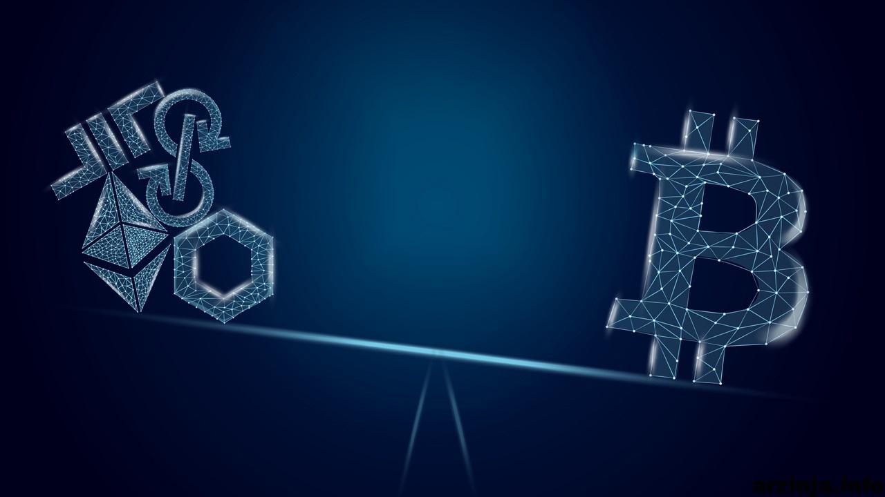 بیت کوین touches 17k قیمت zone dominance levels high altcoins still way behind