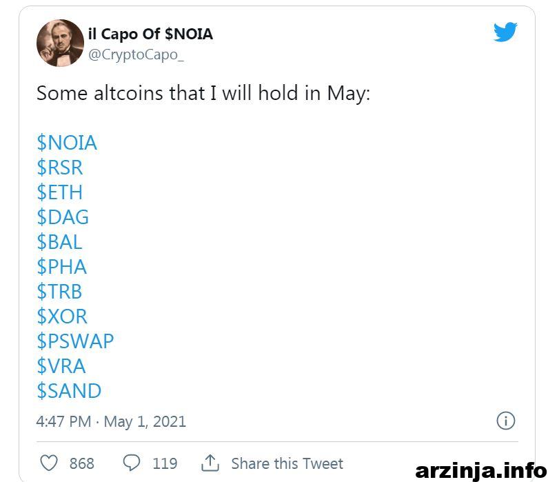 توییت Capo