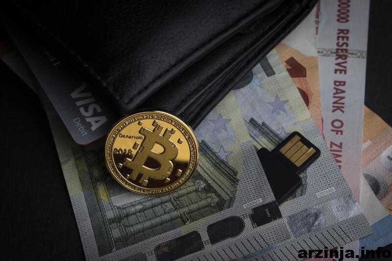بیت کوین طلا coin دلار bill کیف پول