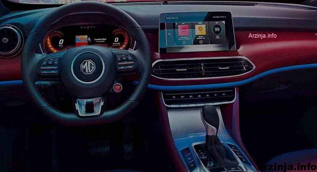 داخل کابین MG Astor