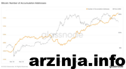 نرخ انباشت بیت کوین حتی زمانی که السالوادور در ریزش‌ها خریداری کرد، سر به فلک کشید