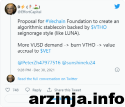 استیبل کوین VeChain: مزیت‌ها و نگرانی‌ها