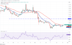 نمودار روزانه DOGE/USDT