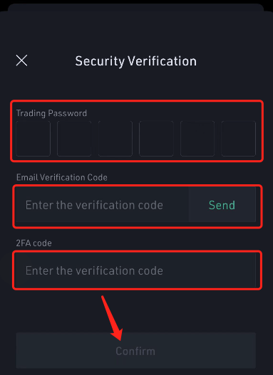 نحوه برداشت رمزارز در اپلیکیشن موبایلی کوکوین
