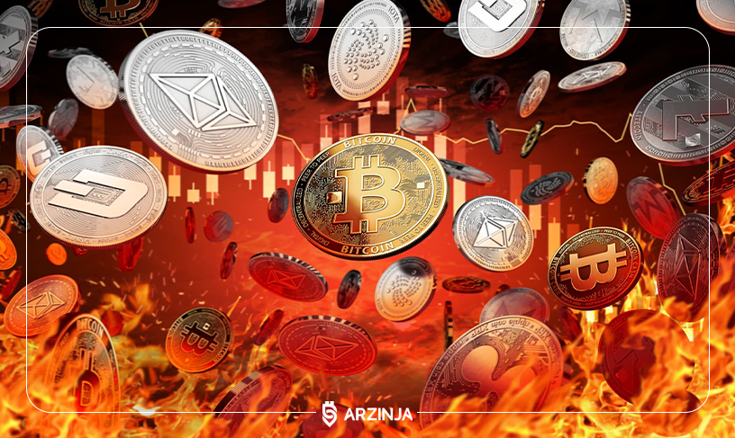 ریزش قیمت بیت کوین ریزش قیمت بیت کوین