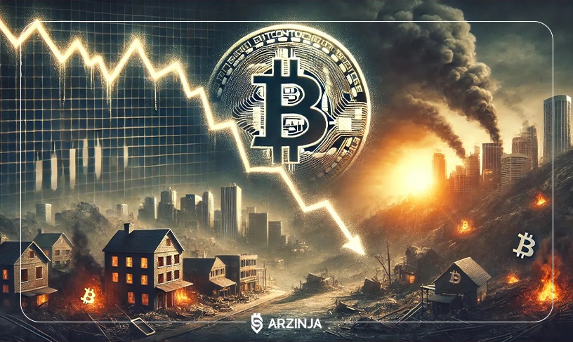 پیش بینی ریزش بیت کوین تا کف قیمت ۵۲ هزار دلاری