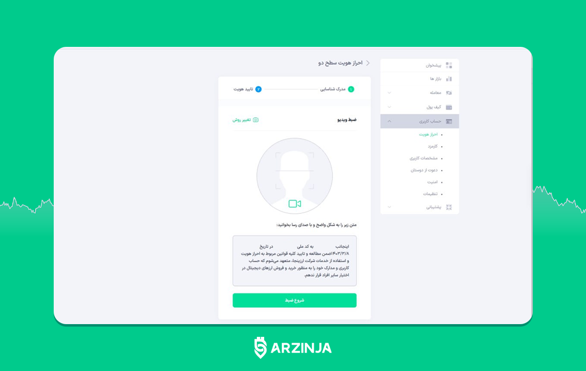 احراز هویت با ویدئو