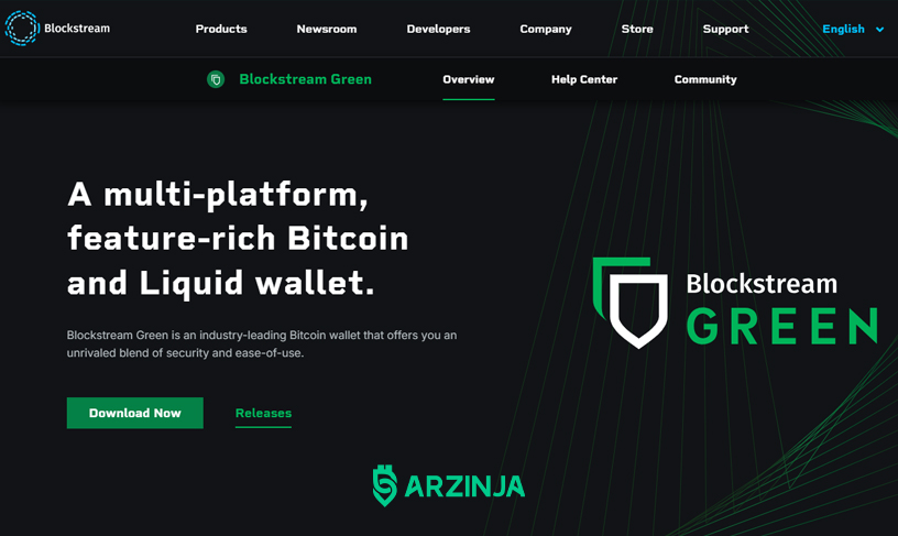 کیف پول بلاک استریم گرین - کیف پول Green