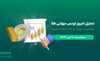 تحلیل انس جهانی | بررسی تکنیکالی XAU امروز 10 تیر 1404