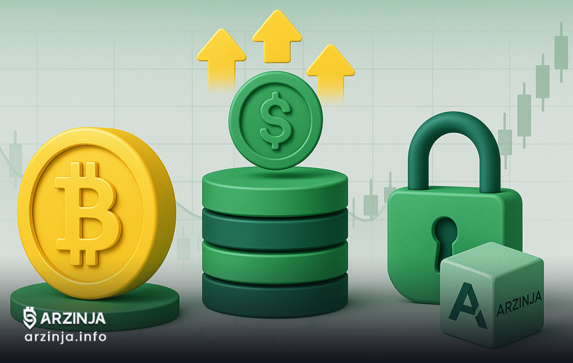 استیکینگ بدون قفل کردن دارایی در صرافی ارزینجا