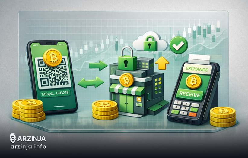 آدرس بیت‌ کوین: رشته منحصربه‌فرد حروف و اعداد برای دریافت امن BTC
