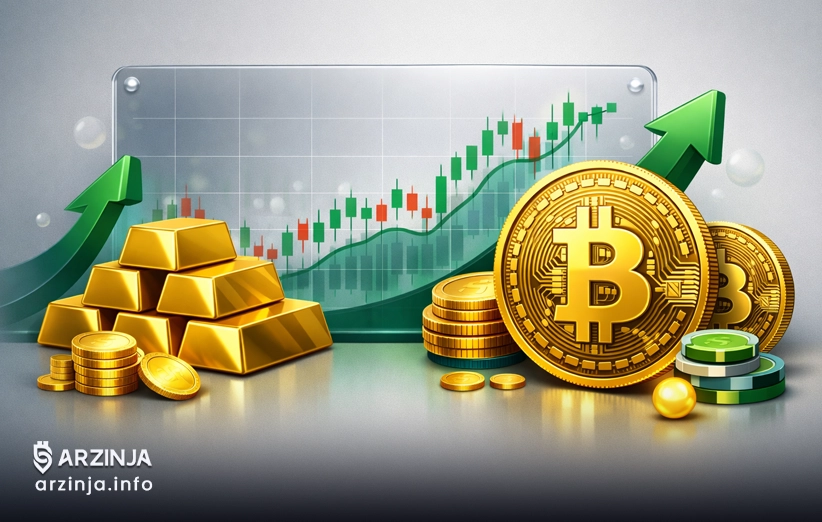 چشمانداز بازار طلا و بیت کوین در سال ۱۴۰۵