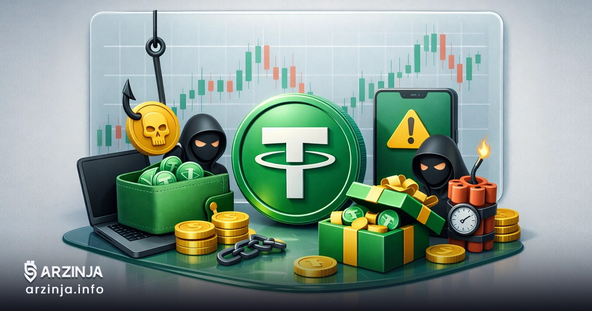 کلاهبرداری تتر چیست؟ نشانهها و روشهای جلوگیری از کلاهبرداری با USDT