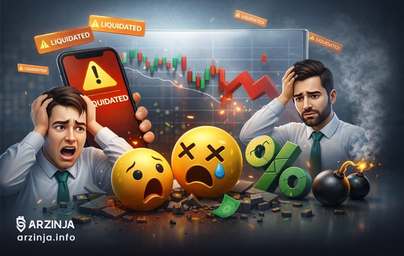 بازار در وحشت: لیکوئیدیشن‌های زنجیره‌ای و تحول احساسات