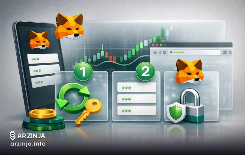 نحوه بازیابی MetaMask: موبایل و افزونه مرورگر