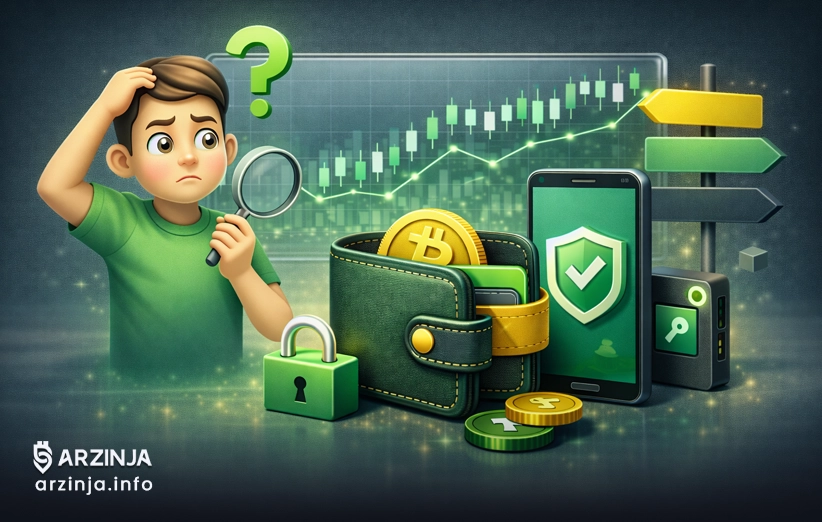 شروع کار با کیف پول کریپتو برای تازه‌ کاران