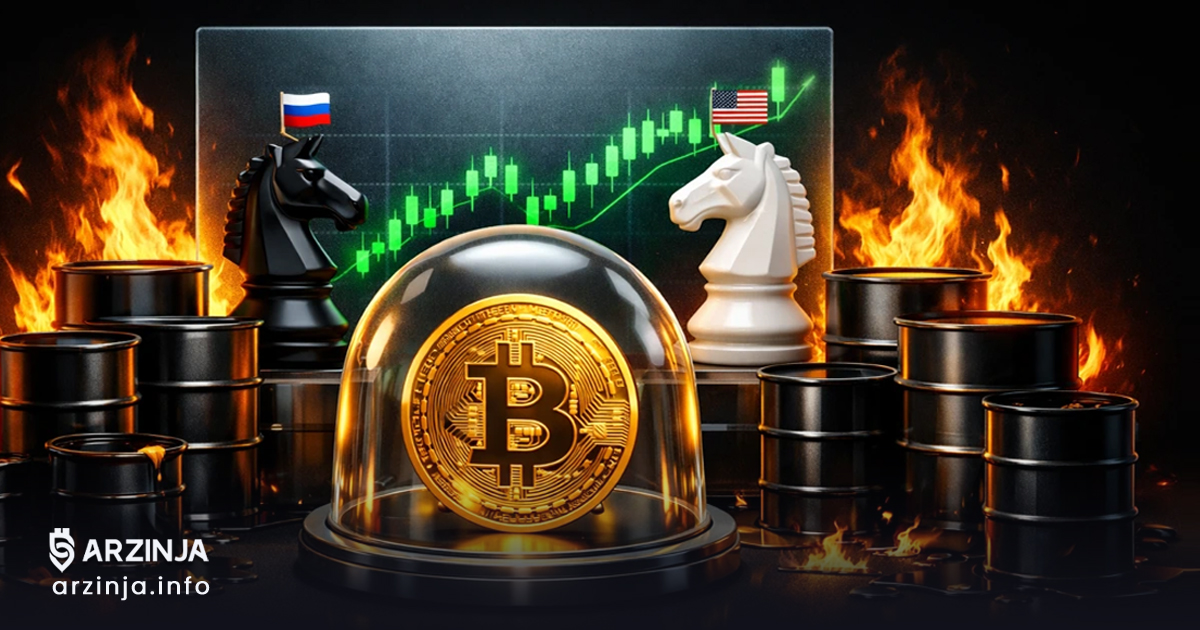 جنگ ایران آمریکا، بیت کوین (BTC) و رکود تورمی