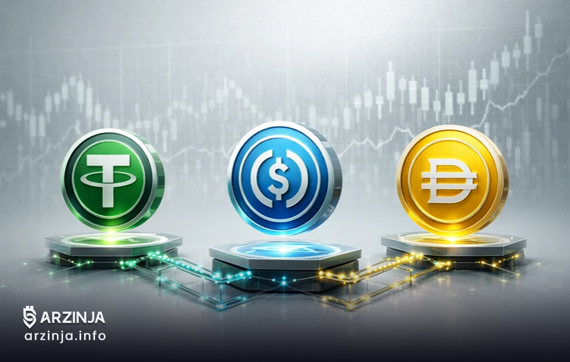 انواع استیبل کوین برای خرید تتر: دای، یواس&zwnj;دی کوین