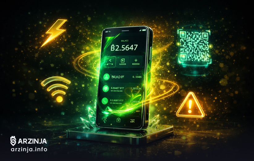 کیف پول گرم نرم‌افزاری ارز دیجیتال