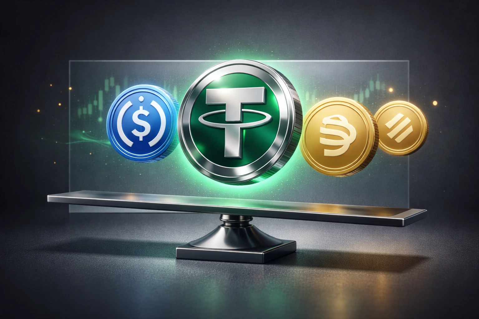 مقایسه استیبل کوین‌ها - تتر USDT در برابر USDC و DAI