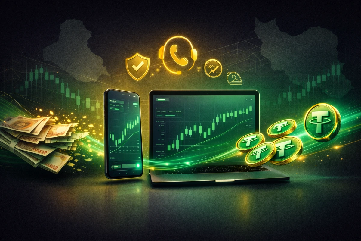روش‌های تبدیل دینار عراق به تتر