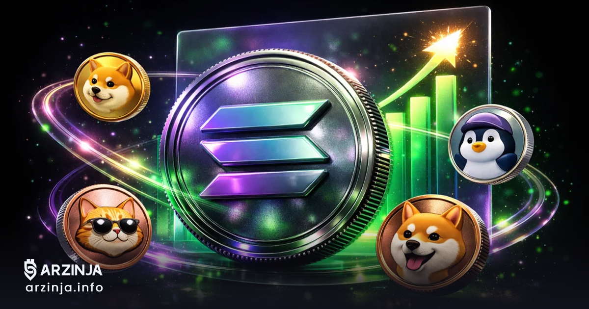 میم‌ کوین‌های سولانا و انفجار حجم صرافی غیرمتمرکز DEX