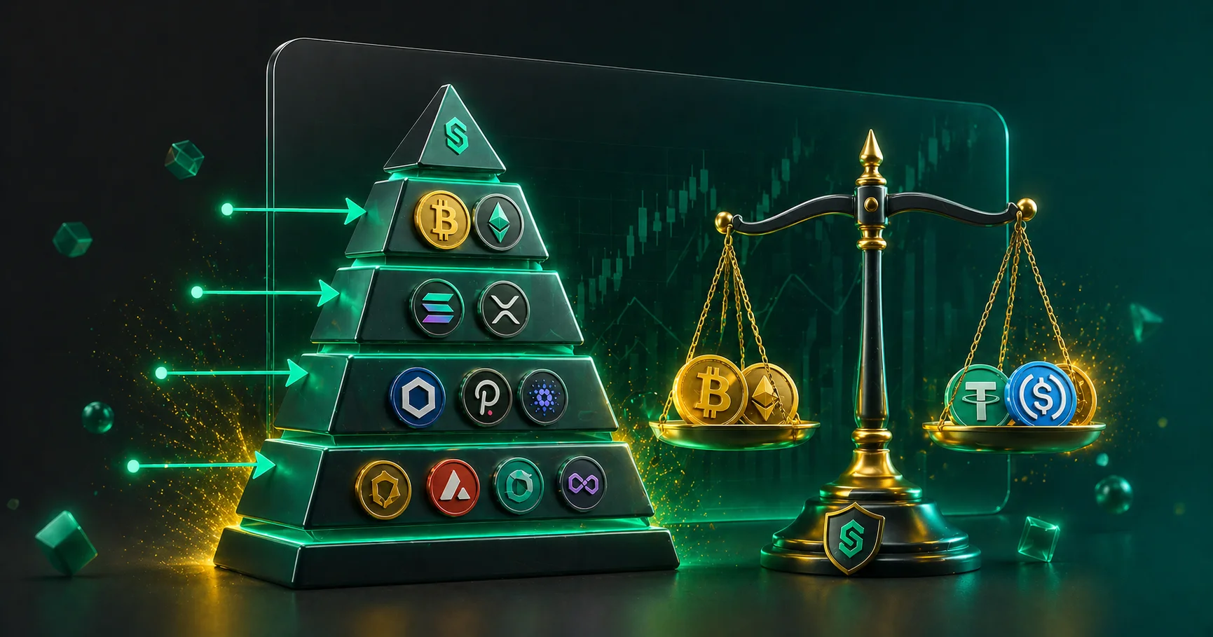 بیتکوین و اتریوم در دستهبندی رمزارز