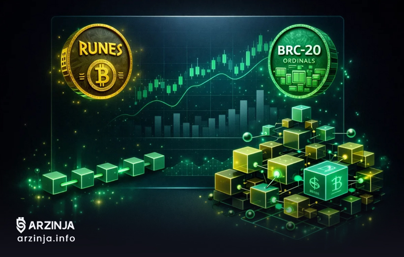 تفاوت Runes با BRC-20 و Ordinals