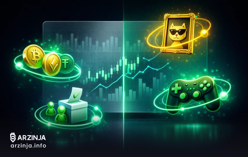 انواع dApp از DeFi تا GameFi