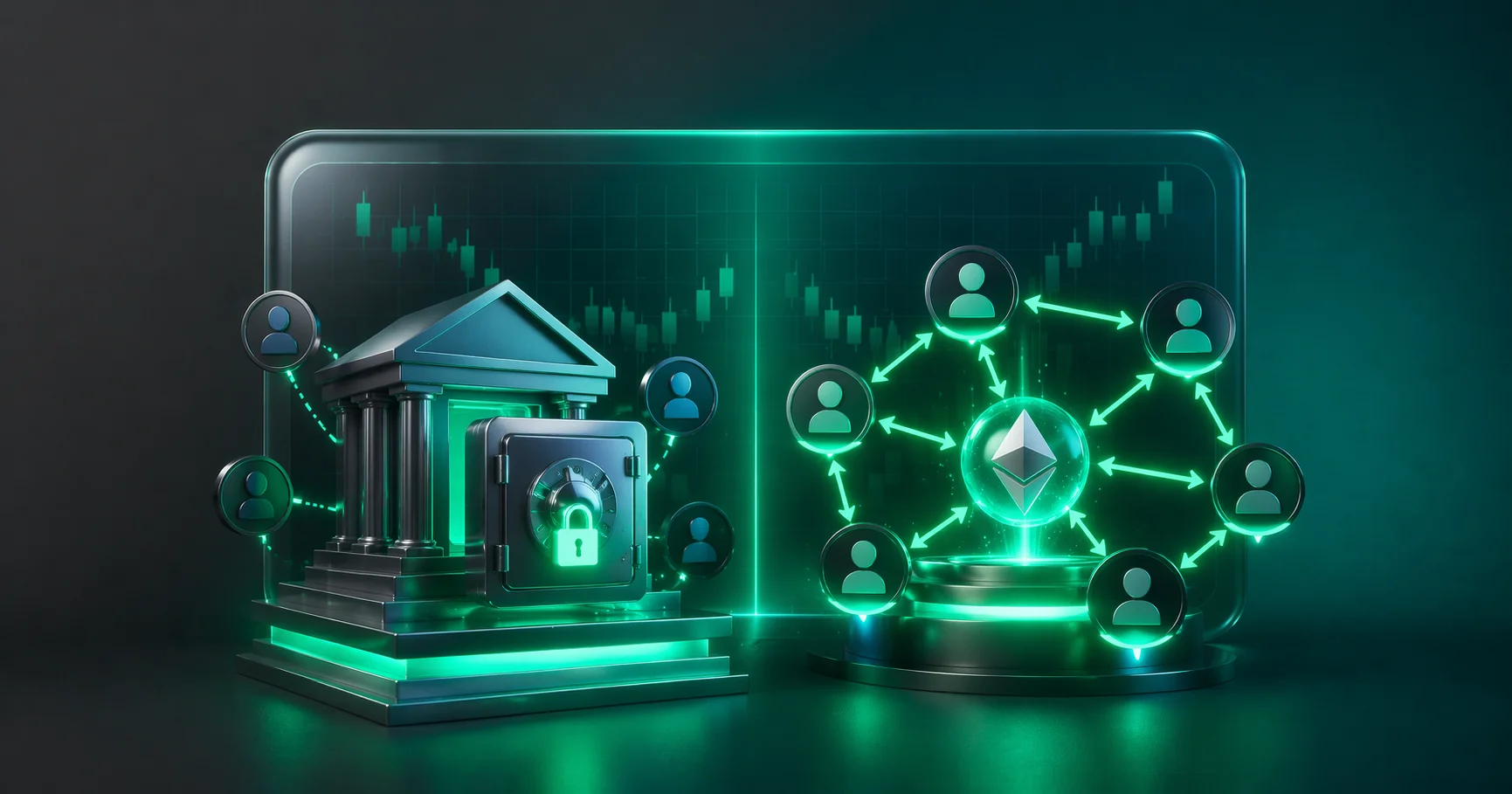 DEX چیست — مقایسه صرافی متمرکز و غیرمتمرکز در یونی‌سواپ