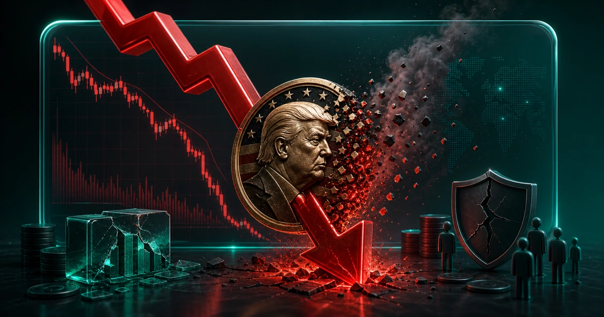 سقوط ۹۵٪ ترامپ کوین و حذف ۵ میلیارد دلار از بازار؛ چه اتفاقی افتاد؟