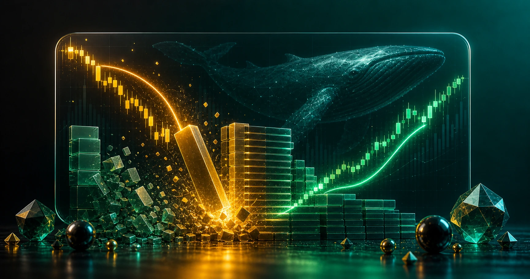 تأثیر نهنگ‌ها بر قیمت ارز دیجیتال