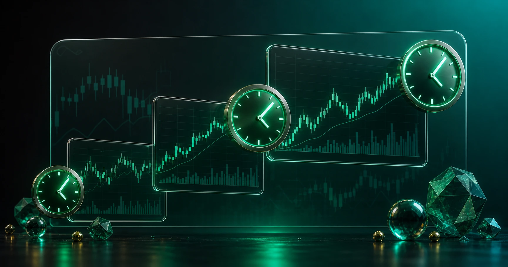تایم فریم در ترید ارز دیجیتال