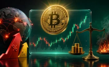 بیت کوین در سطح ۱۰۵ هزار دلار؛ تورم و تنش جهانی بازار را تهدید می‌کند