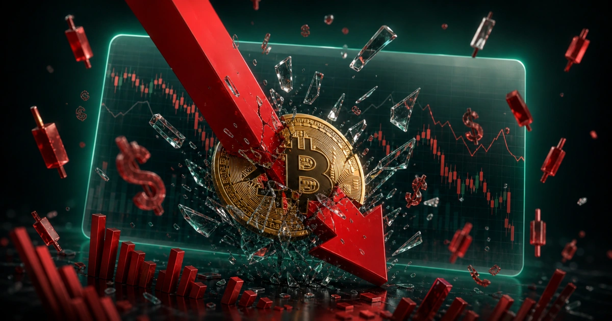 ریزش بیت‌کوین زیر ۶۸,۰۰۰ دلار؛ لیکویید شدن ۱.۲۳ میلیارد دلار در ۲۴ ساعت