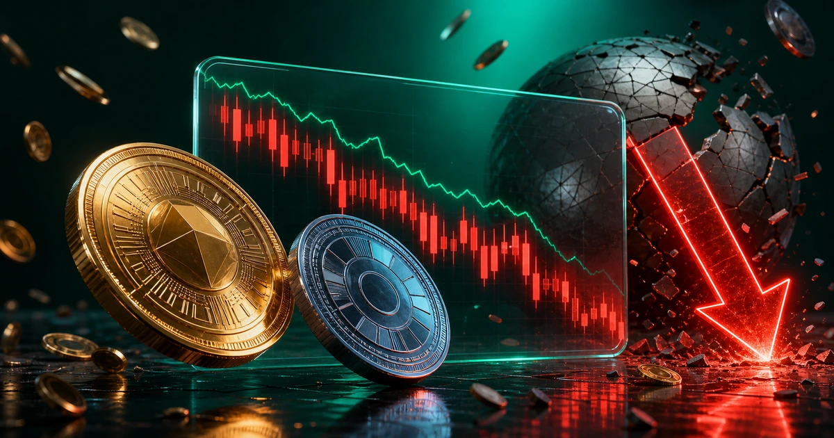 قیمت بیت کوین زیر ۶۲ هزار دلار و ریزش اتریوم در بازار ارز دیجیتال