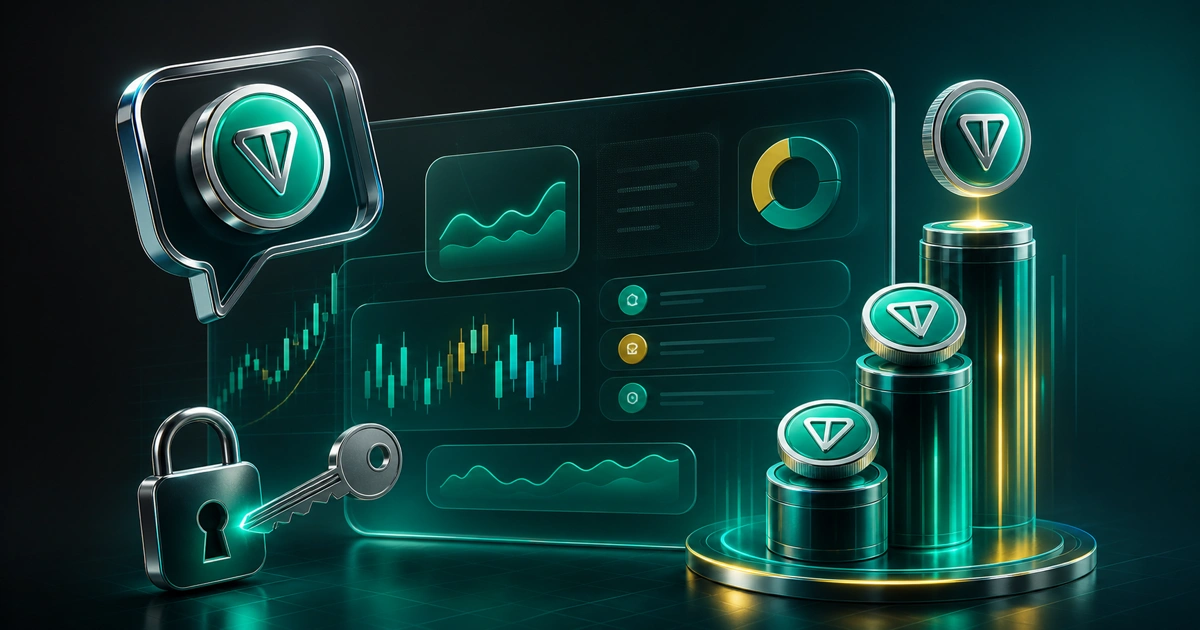 ارسال، دریافت و استیک TON با Tonkeeper