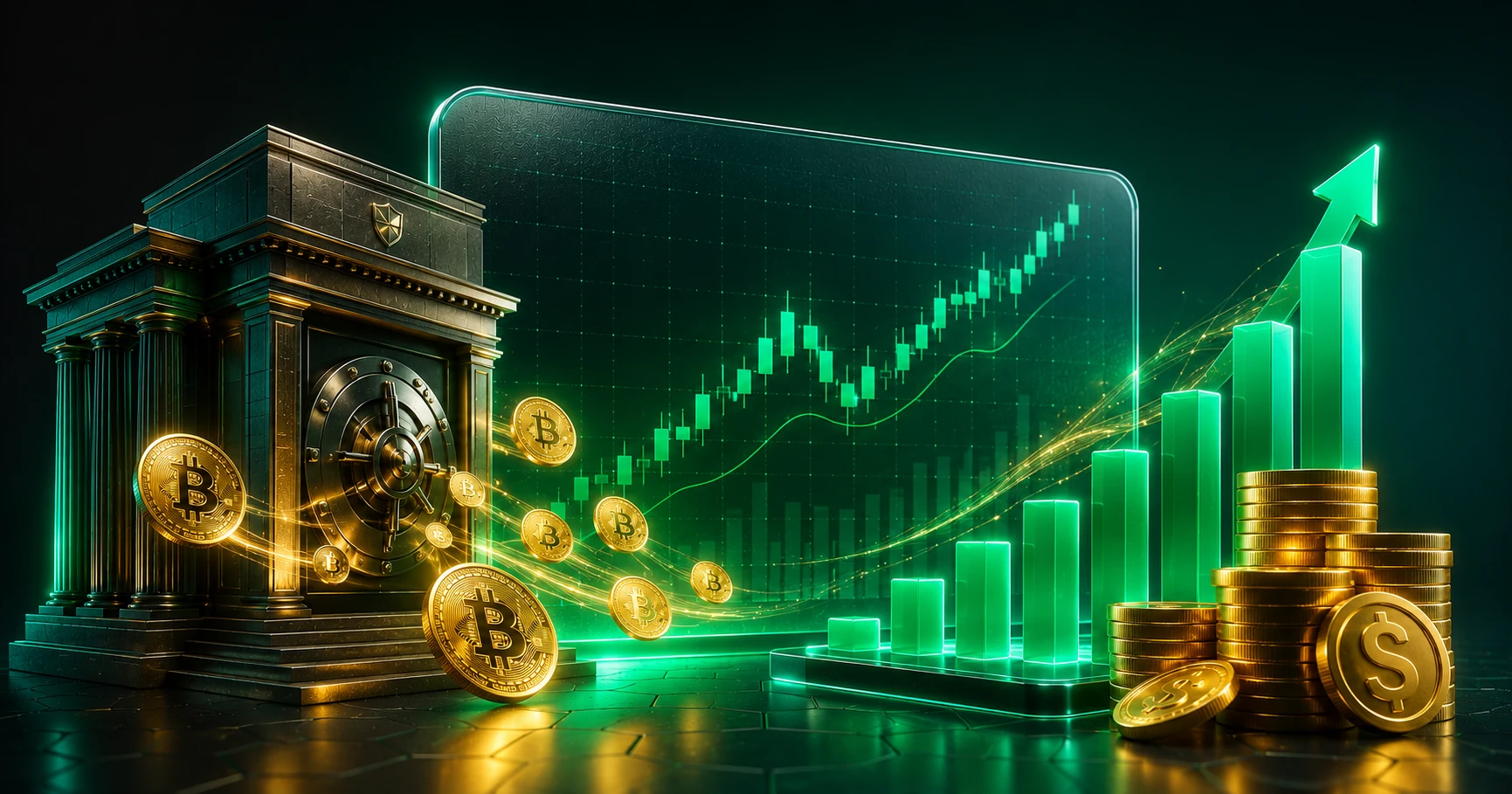 ETF بیت‌کوین ۲۲۱ میلیون دلار - ارزینجا