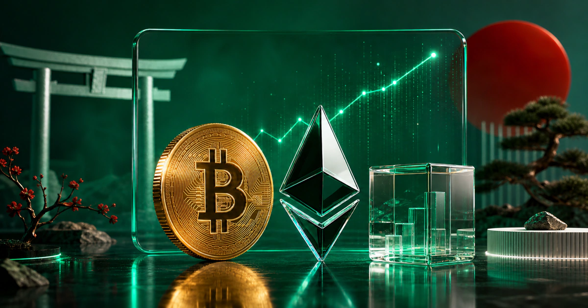 جهش قیمت بیت کوین و اتریوم و تصویب ETF بیت کوین ژاپن