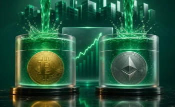 صندوق‌های ETF بیت کوین و اتریوم در دو روز پیاپی صدها میلیون دلار سرمایه نهادی جذب کردند