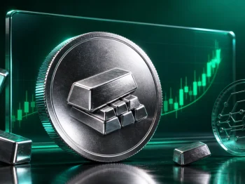 تحلیل نقره امروز ۲۵ مرداد ۱۴۰۵؛ نمودار قیمت نقره دیجیتال SLVON و صندوق iShares Silver Trust