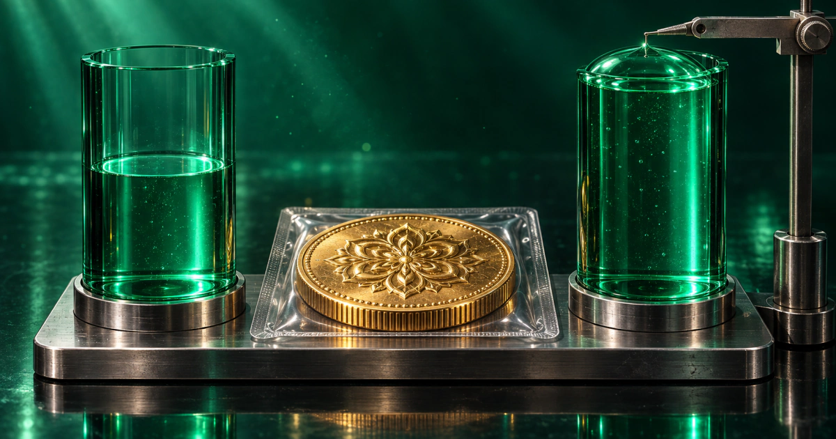 حباب قیمت سکه در برابر قیمت توکن طلا در دو ستون سنجش