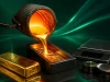 طلای آب‌شده؛ ذوب و ریخته‌گری طلای خالص و توزین امن برای خرید و فروش