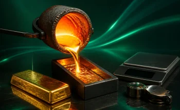 طلای آب‌شده؛ ذوب و ریخته‌گری طلای خالص و توزین امن برای خرید و فروش