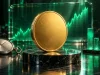 سکهٔ طلایی بی‌نماد روی پایه، نماد وضعیت توکن همستر کامبت