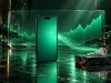 کیف پول تلگرام روی گوشی هوشمند و کلید فولادی نماد نگهداری شخصی رمزارز